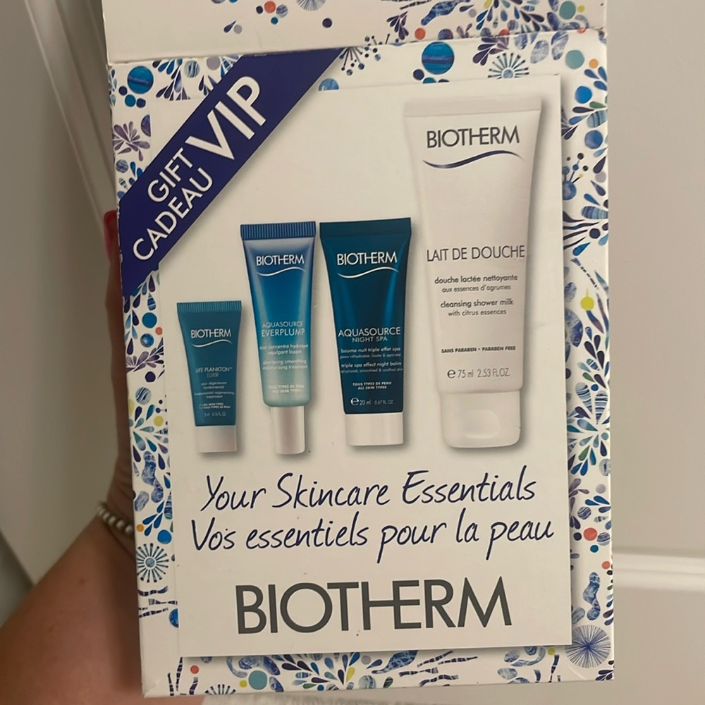 Biotherm Skincare set of 4 NEW